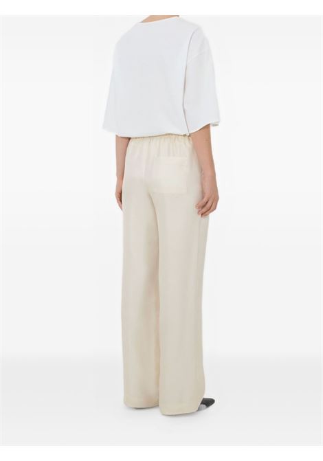 alera silk twill trousers woman ivory LOULOU DE SAISON | ALERA LDSIVORY